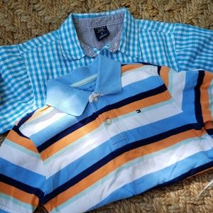 Pair of toddler shirts - US POLO ASSN and Tommy